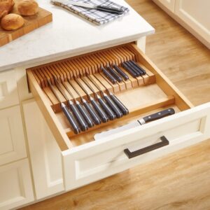 Legacy Knife Block Holder for organized kitchen knife storage.