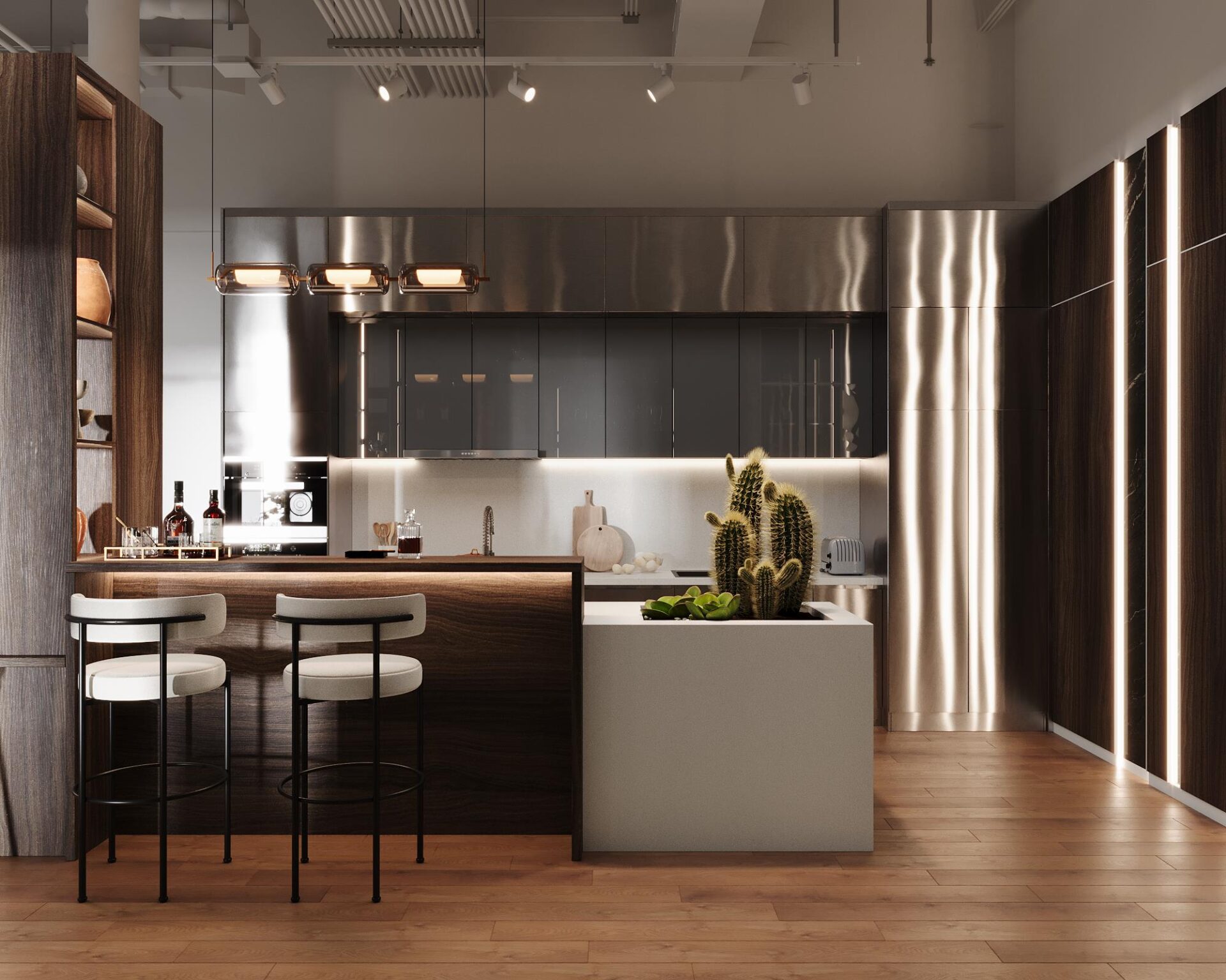 Modern Kitchen Display